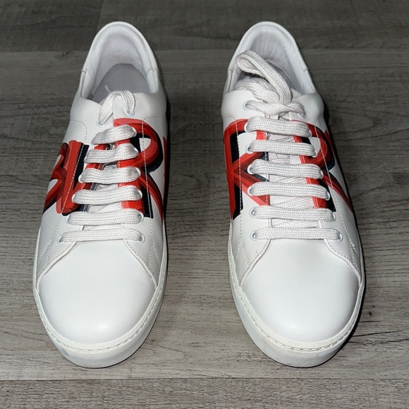 Women Burberry Westford MP Graffiti Sneakers - Picture 2 of 6